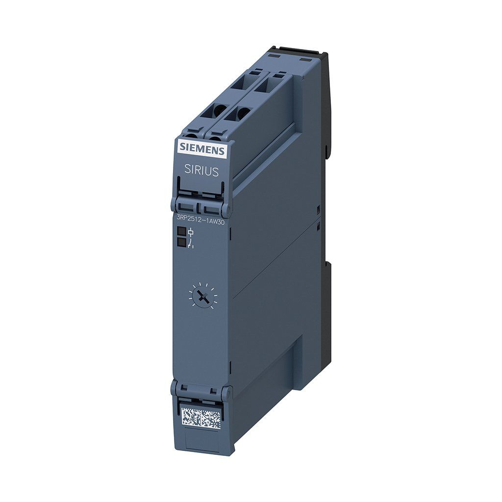 Siemens 3RP2512-1AW30 Sırıus 3Rp2 Çekmede Gecikmeli (On-Delay) Zaman Röleleri Ledli 17.5Mm 1Co Kontak 12..240Vac/Dc 1S..30S