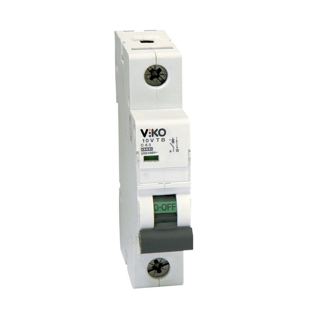 Viko Otomatik Sigorta 10VTB-1C63 C Tipi 1X63Amper 10Ka