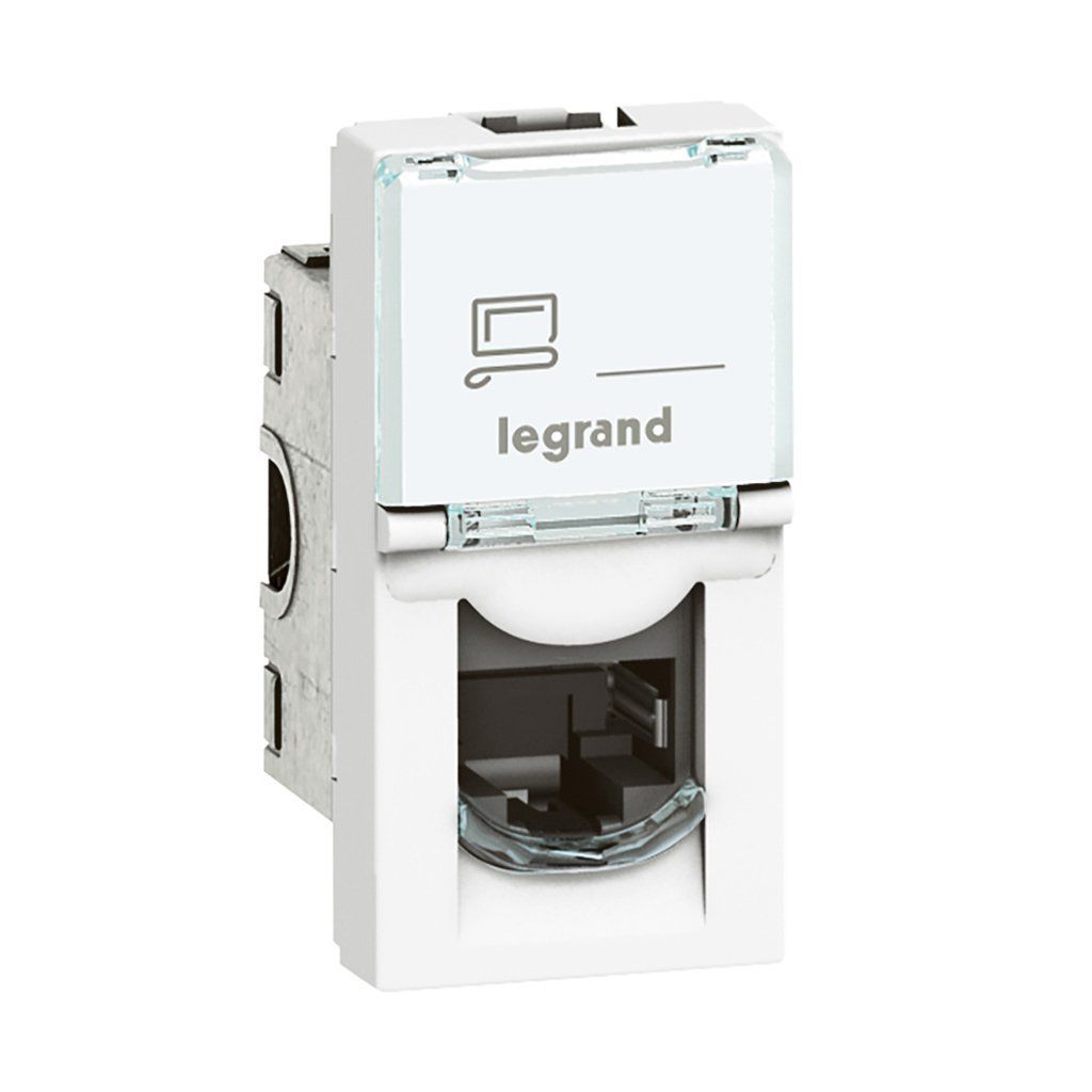 Legrand Armada Beyaz 1Modül Lcs2 Rj45 Cat6 Priz Utp 076561