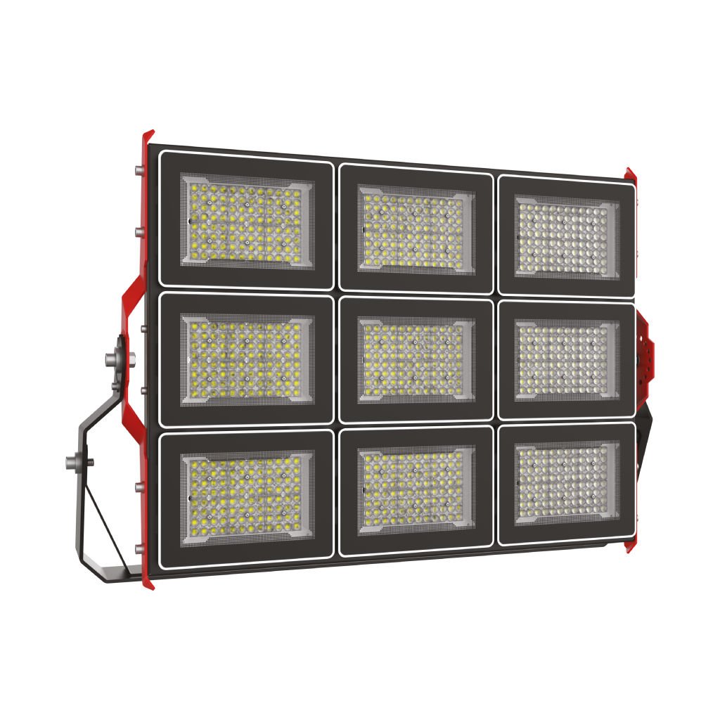 Ledram Delta-9000 Lns Drv-90° 1000W 6500K  Led Çelik Gövde Projektör IP66 21659000LNSDRV90°