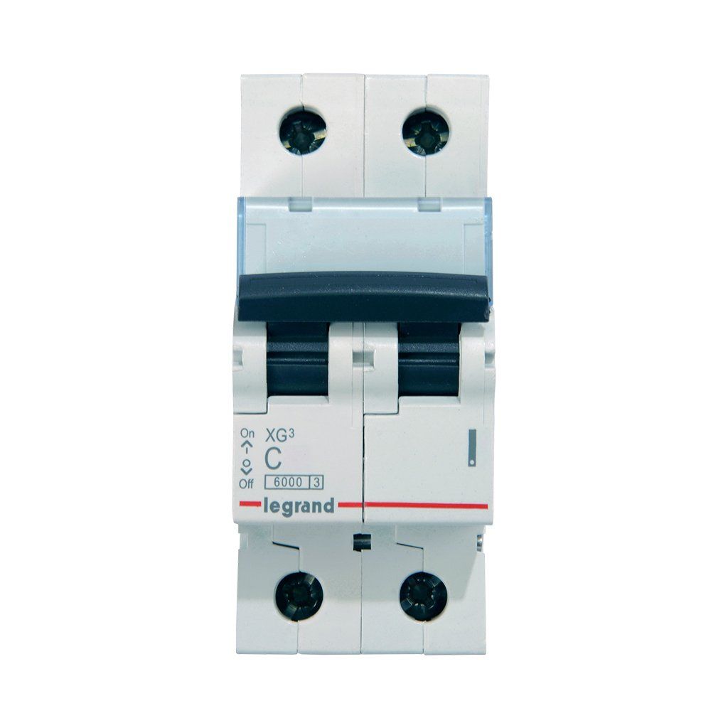 Legrand Otomatik Sigorta XG3 C Tipi 2x10Amper 6Ka 403677
