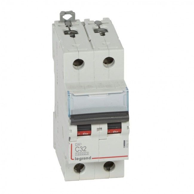 Legrand Otomatik Sigorta DX3 C Tipi 2x32Amper 10Ka 409205