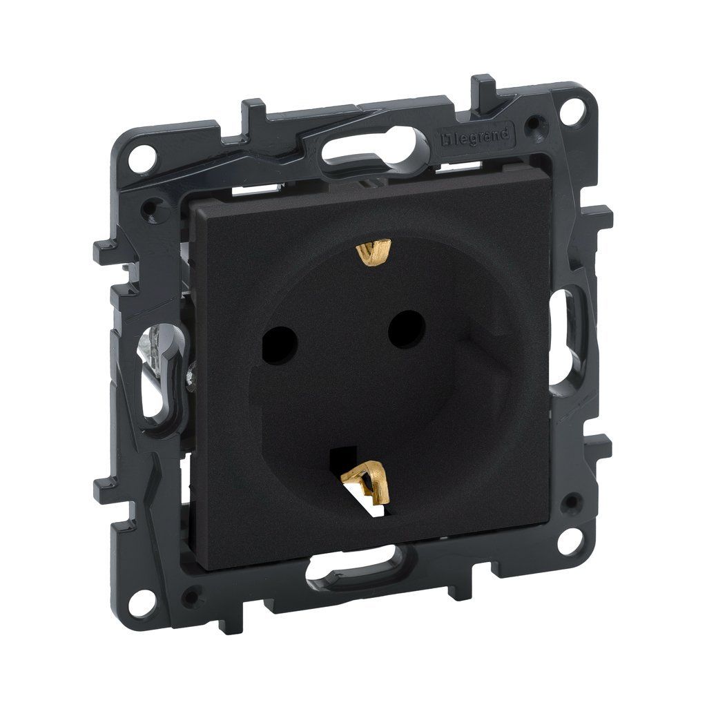 Legrand Raventi Füme Topraklı Priz 768314