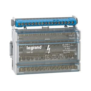 Legrand 4X125A Monoblok Modüler Dağıtıcı 15 Bağlantı Kapasiteli 004888-400409