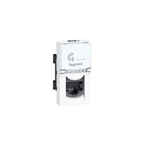 Legrand Raventi 1Modül Rj45 Cat6 Ftp Antı Data Prizi 076582