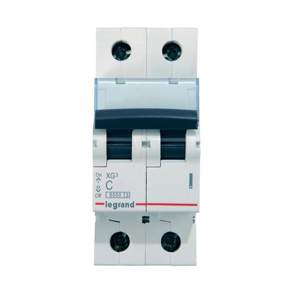 Legrand Otomatik Sigorta XG3 C Tipi 2x20Amper 6Ka 403679