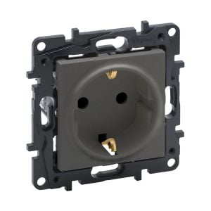 Legrand Raventi Titanyum Topraklı Priz 768814