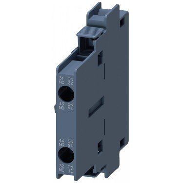 Siemens 3RH1921-1DA11 Yeni Nesil 1No+1Nc (Yandan Montaj) Boy S6-S12 Sırıus Kontaktör İçin Yardımcı Montaj