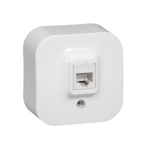 Legrand Forix Beyaz IP21 Sıva ÜstüRj45 Cat5E Utp Data Prizi 782424
