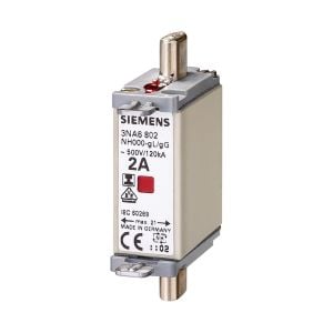 Siemens 3NA6810 Bayrak Göstergeli NH Sigorta 25A Boy 000