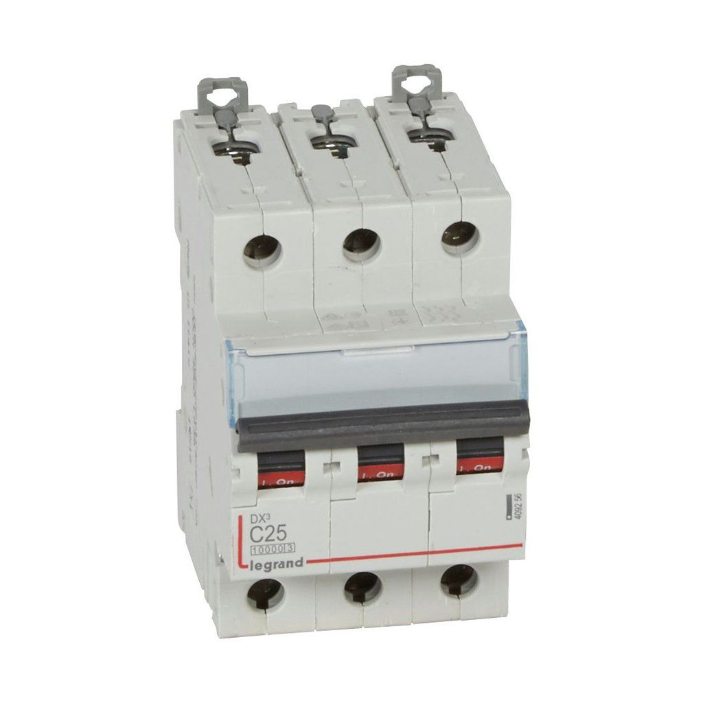 Legrand Otomatik Sigorta DX3 C Tipi 3x25Amper 10Ka 409256