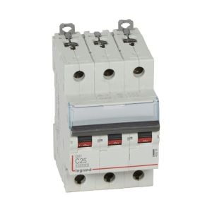 Legrand Otomatik Sigorta DX3 C Tipi 3x25Amper 10Ka 409256