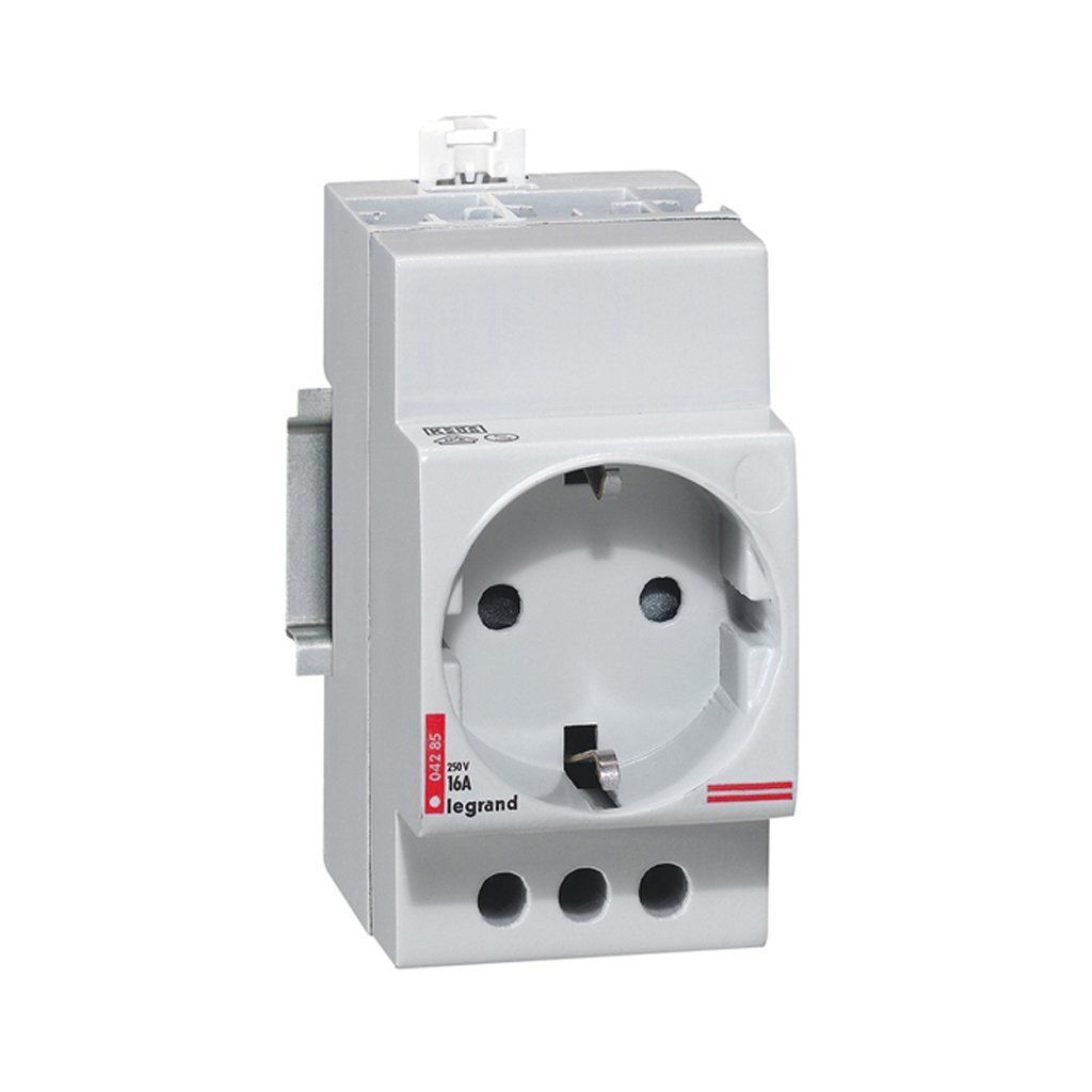 Legrand 2K+T 10-16A 250V Pano Tipi Topraklı Priz Alman Standart Çocuk Korumalı 004285 10 Ad