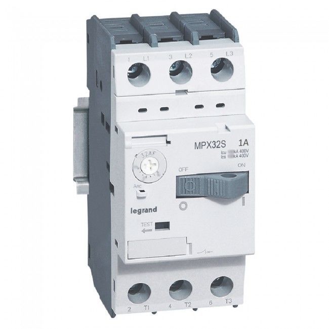 Legrand Mpx3 32S Motor Koruma Şalteri Termik Ve Manyetik Korumalı 1A 100Ka 417304