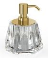 3102-0001-EG - Sorrento Sıvı Sabunluk Tezgah Üstü Kristal-Gold
