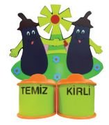 Okulca TFG-112 Patlıcan Galoşluk 100*80 cm