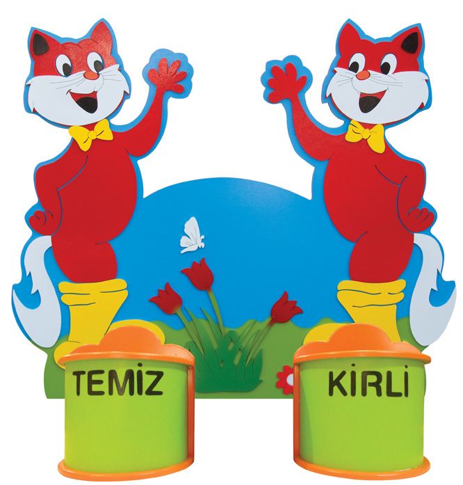 Okulca TFG-109 Çizmeli Kedi Galoşluk 70*90 cm
