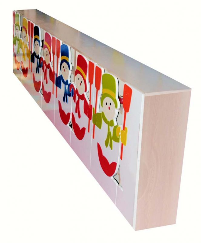 Okulca OK-11045 Kardan Adam Ayakkabılık 90*82*80 cm