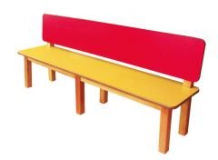 Okulca OK-12070 Sırtlıklı Ahşap Oturak 150*35*70 cm