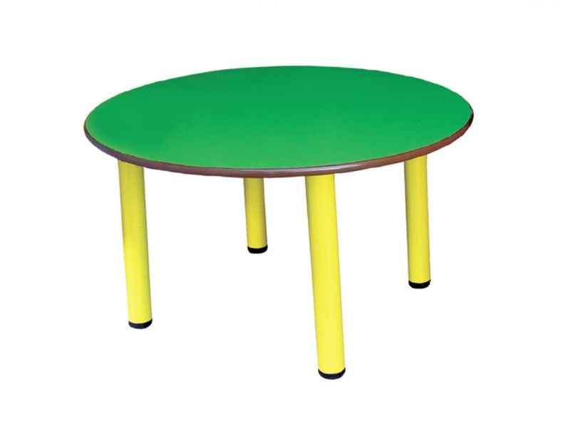 Okulca OK-11660 Metal Ayaklı Yuvarlak Masa 90*54 cm