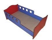 Okulca OK-13928-1 Yarım Korkuluklu Yatak  120*60*40 cm