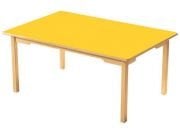 Okulca OK-11683 Ahşap Dikdörgen Masa  120*80*54 cm
