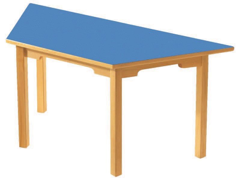 Okulca OK-11651 Ahşap Ayaklı Paralel Kenar Masa 120*60*54 cm