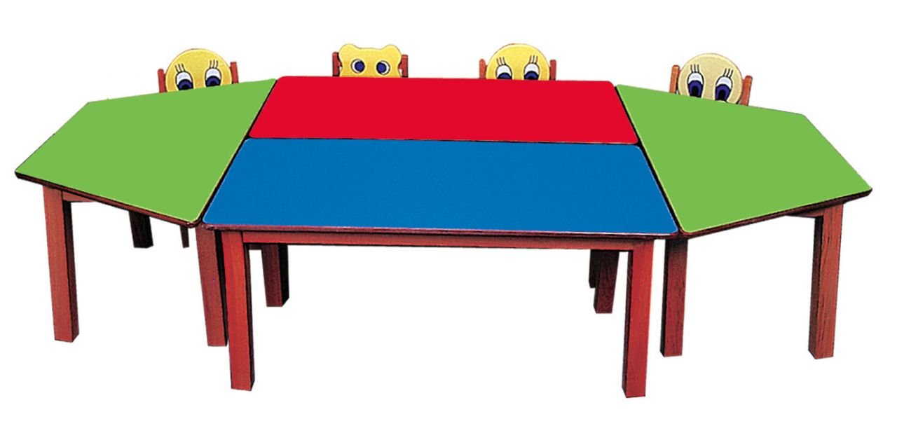 Okulca OK-11520 Trapez Masa  120*60*54 cm