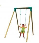Okulca S-505001 Ahşap tekli salıncak 150*200*200h cm