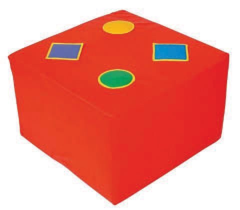 Okulca OK-15149 Küp Sünger Renkli  60*30*60 cm