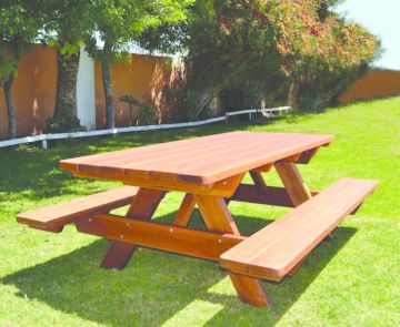 Okulca PK-4510 Ahşap Piknik Masası