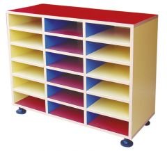 Okulca OK-13090 Onsekiz Gözlü Dolap 90*40*75h cm