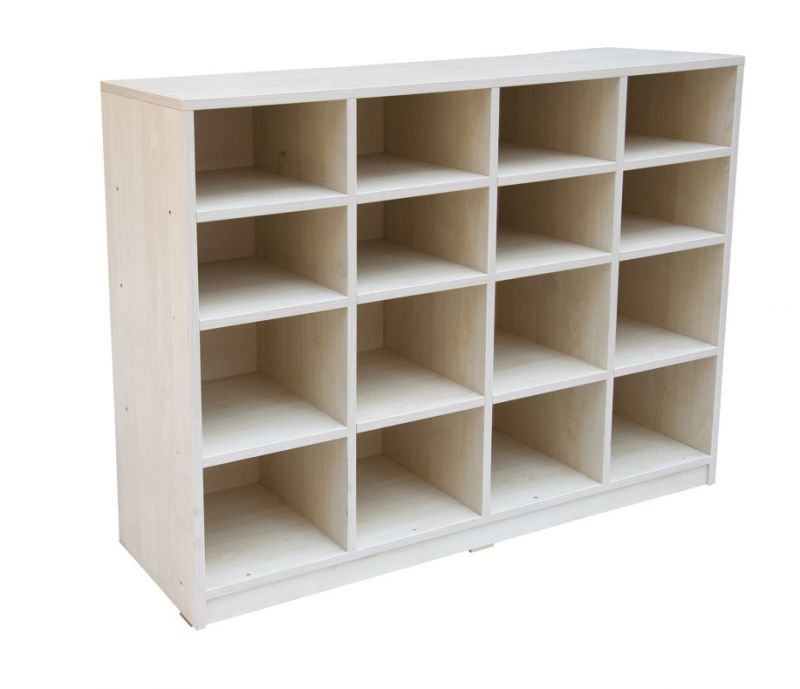 Okulca OK-13081 Onaltı Bölmeli Dolap 120*35*90h cm