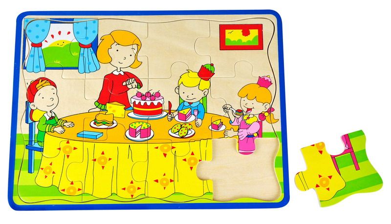 Okulca 268955 Yemek masası kavram puzzle