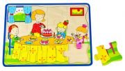 Okulca 268955 Yemek masası kavram puzzle