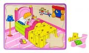 Okulca 268979 Yatak odası kavram puzzle