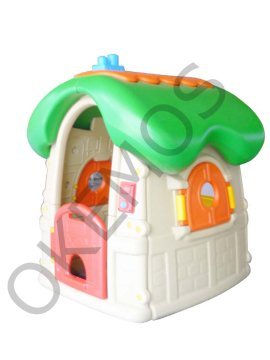 Okulca LAH-708 Plastik Mantar Oyun Evi 122*110*145 cm