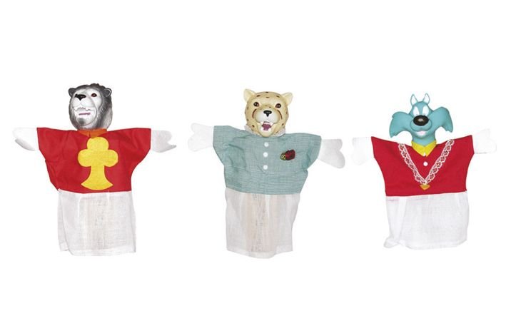 Okulca OK-14040 Plastik Başlı Hayvan Kuklalar