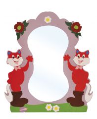 Okulca TFBA116 Çizmeli Kedi Boy Aynası 140*90 cm