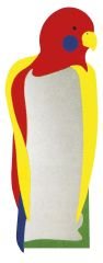 Okulca OK-25060 Papağan Figürlü Boy Aynası 140*65 cm