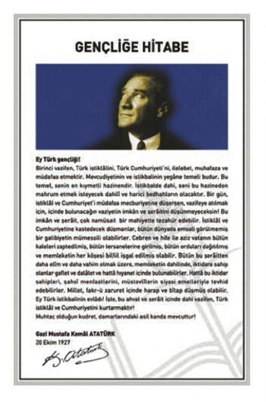 Okulca 16826 Gençliğe Hitabe