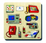 Okulca E-10045 İletişim Araçları Puzzle