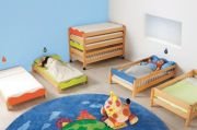 Okulca OK-13926 Ahşap Yatak  129*67*35 cm