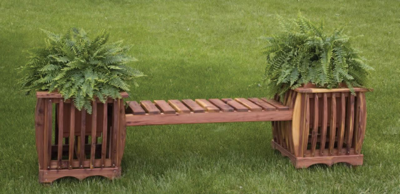 Okulca PK-5060 Saksılı Bank 220*50 cm