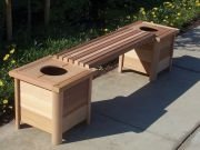 Okulca BK-5090 Saksılı Bank 250*50 cm
