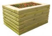 Okulca BK-5240 Ahşap Saksı 80*50*45 cm