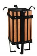 Okulca CK-5560 Ahşap Çöp Kovası