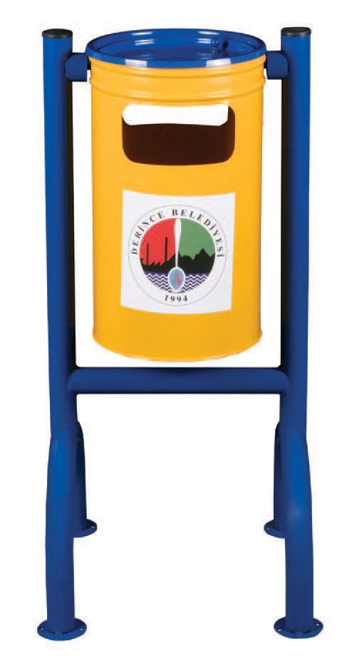 Okulca CK-5600 Metal Çöp Kovası