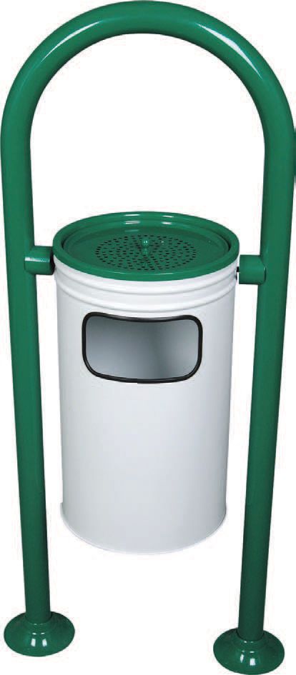 Okulca CT-8865 Metal Çöp Kovası