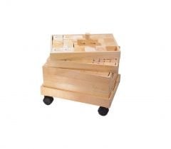 Okulca OK-19005 Eğitici Ahşap Bloklar 6 Tabakalı